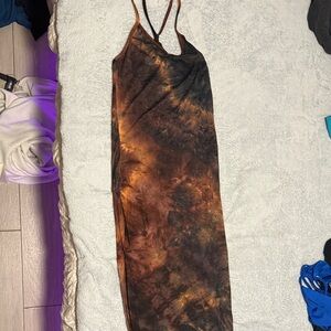 Tie-Dye Maxi Dress
